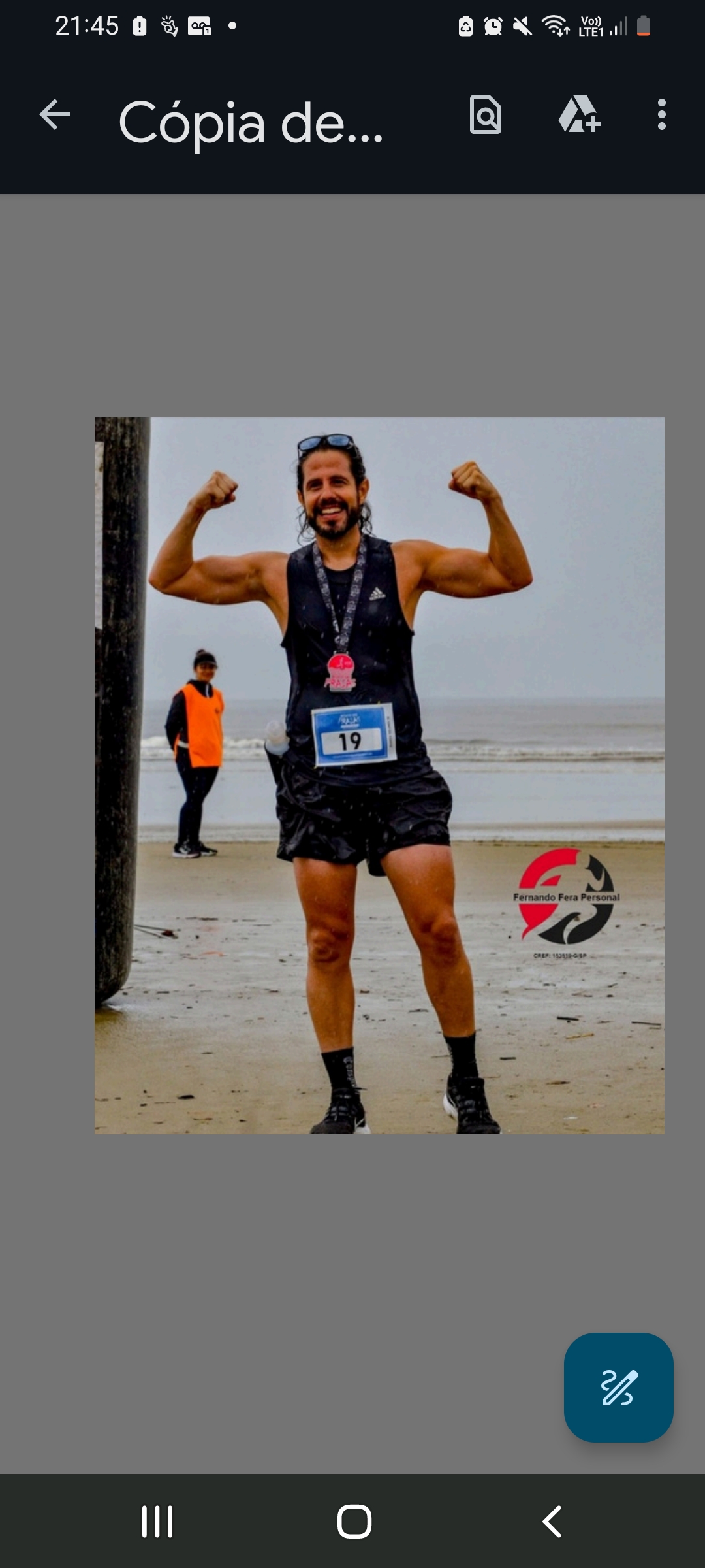 Fernando Fera Medalha